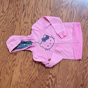 Girls hello kitty set